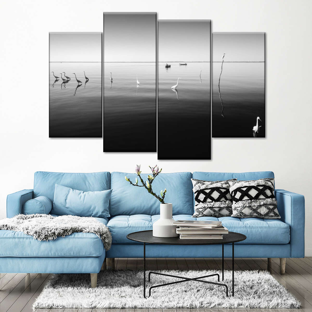 11 Herons Wall Art - Image 2