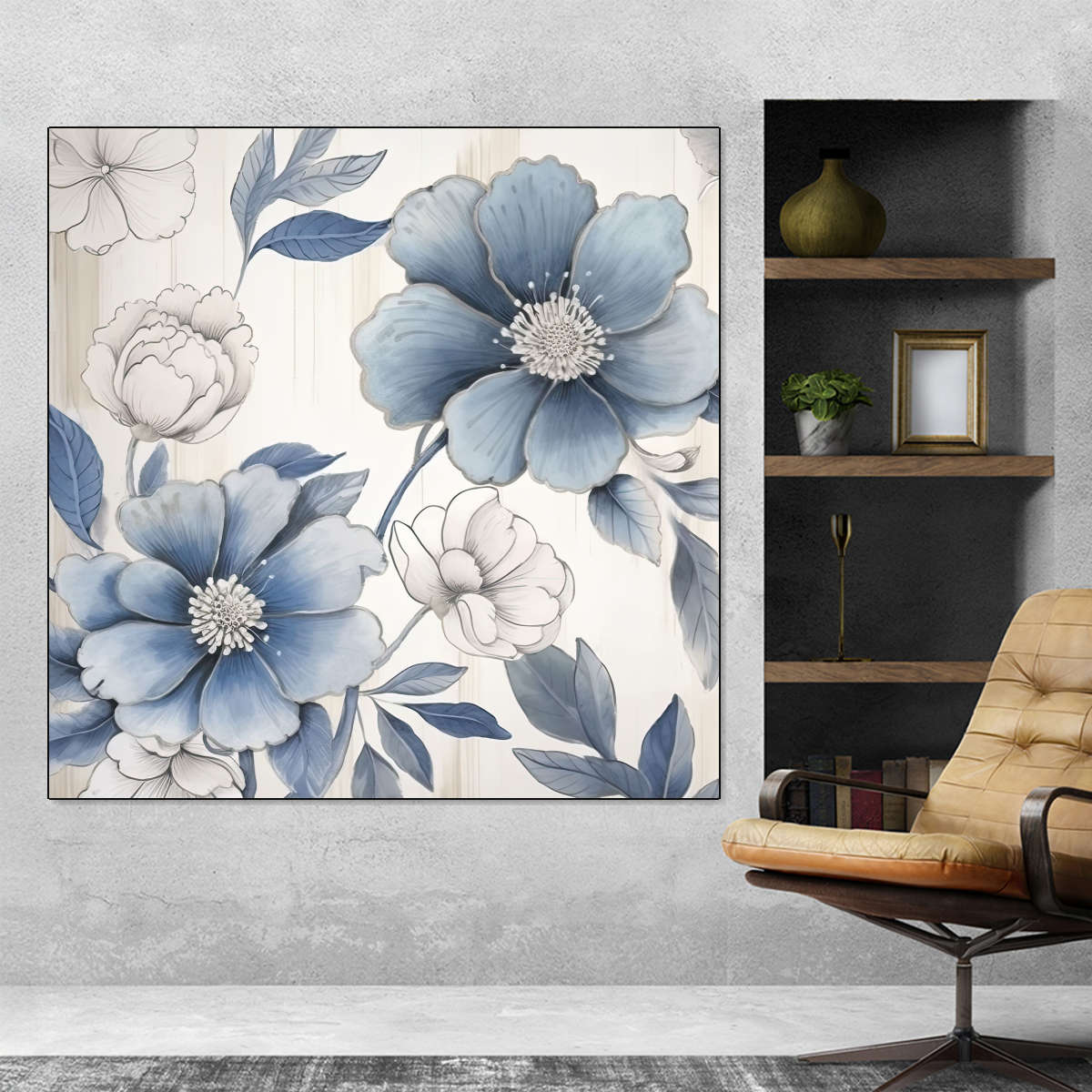 A Blue Morning IV Wall Art - Image 8