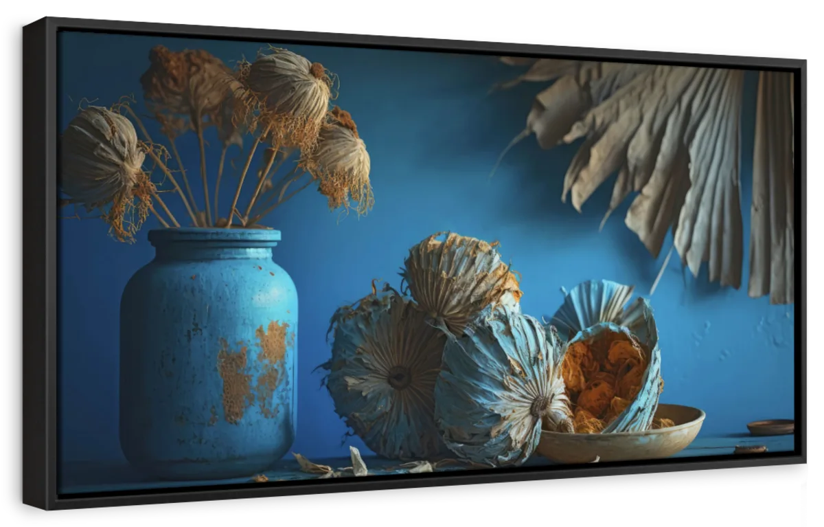 A Blue Still Life Wall Art - Image 11