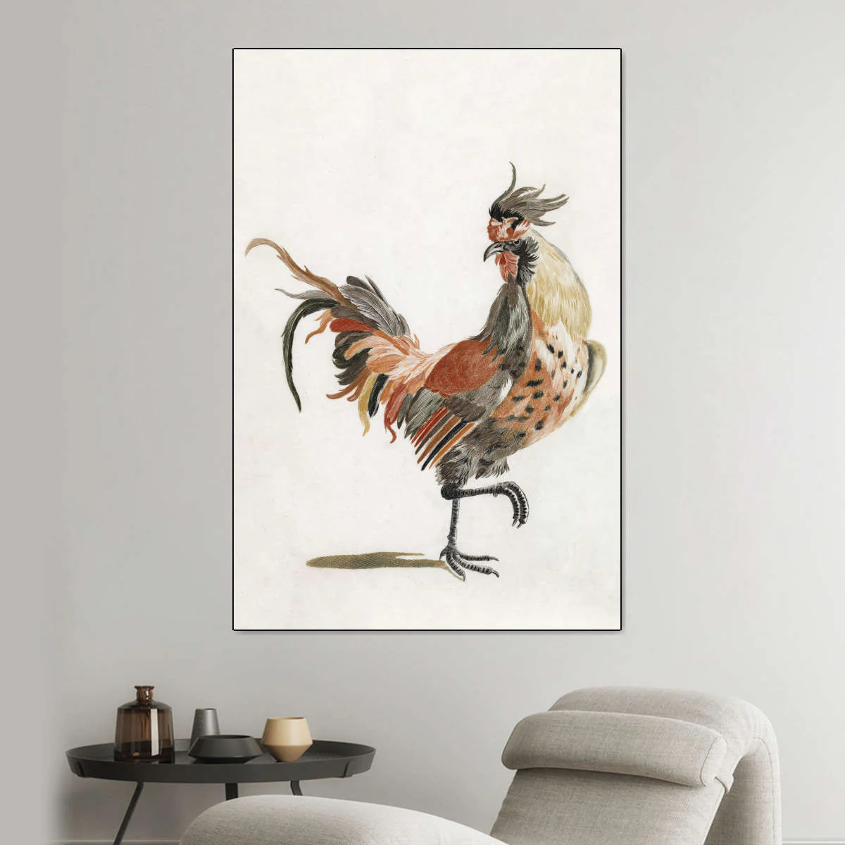 A Cock Wall Art - Image 3