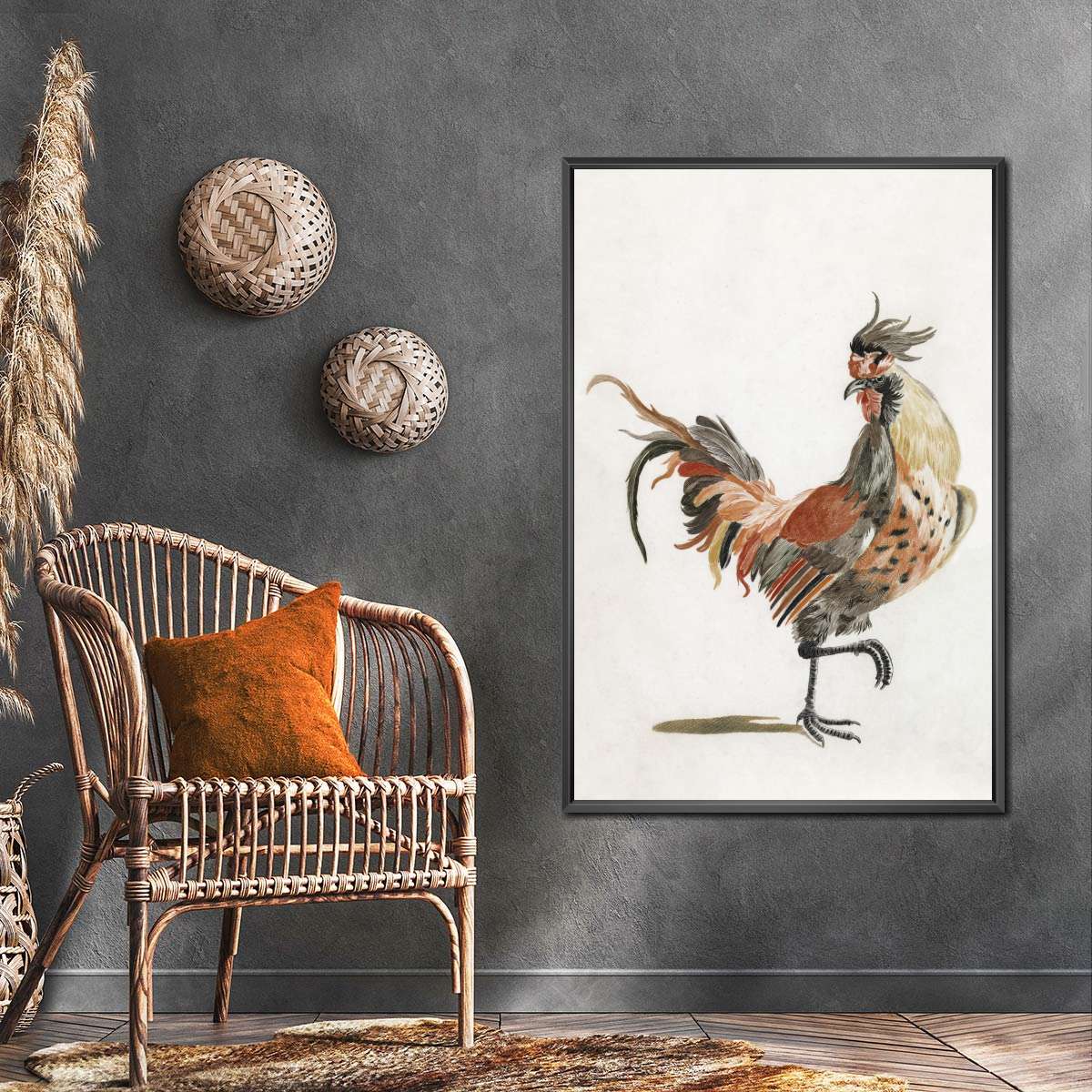 A Cock Wall Art - Image 4