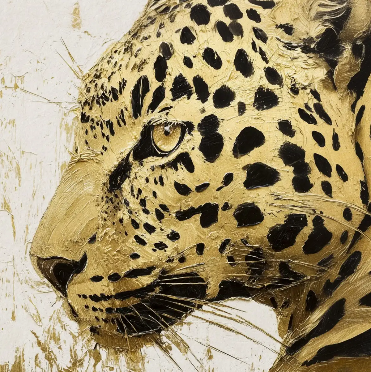A Golden Leopard I Wall Art - Image 9