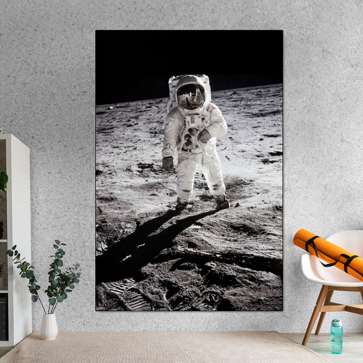 A Man On The Moon Wall Art - Image 3