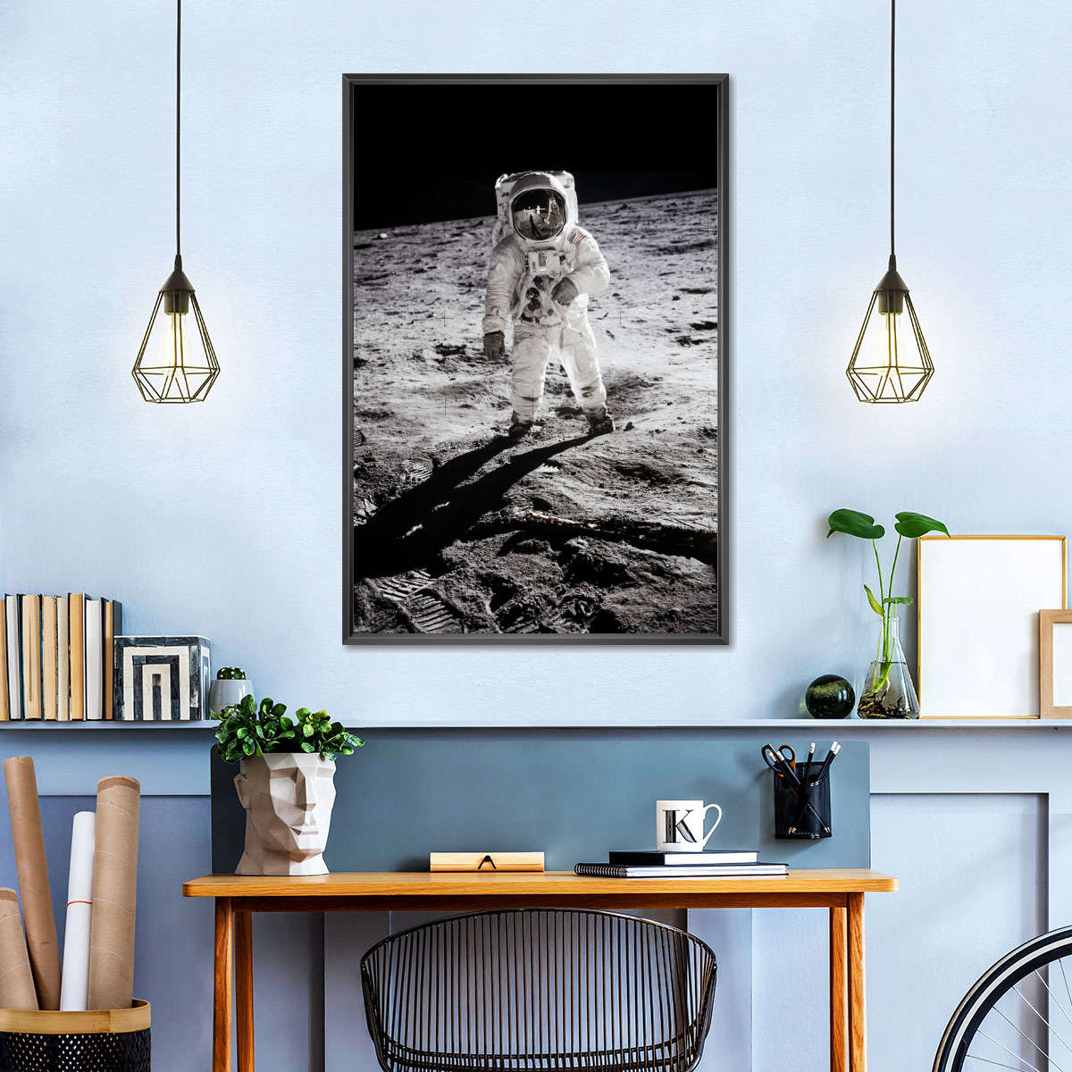 A Man On The Moon Wall Art - Image 4