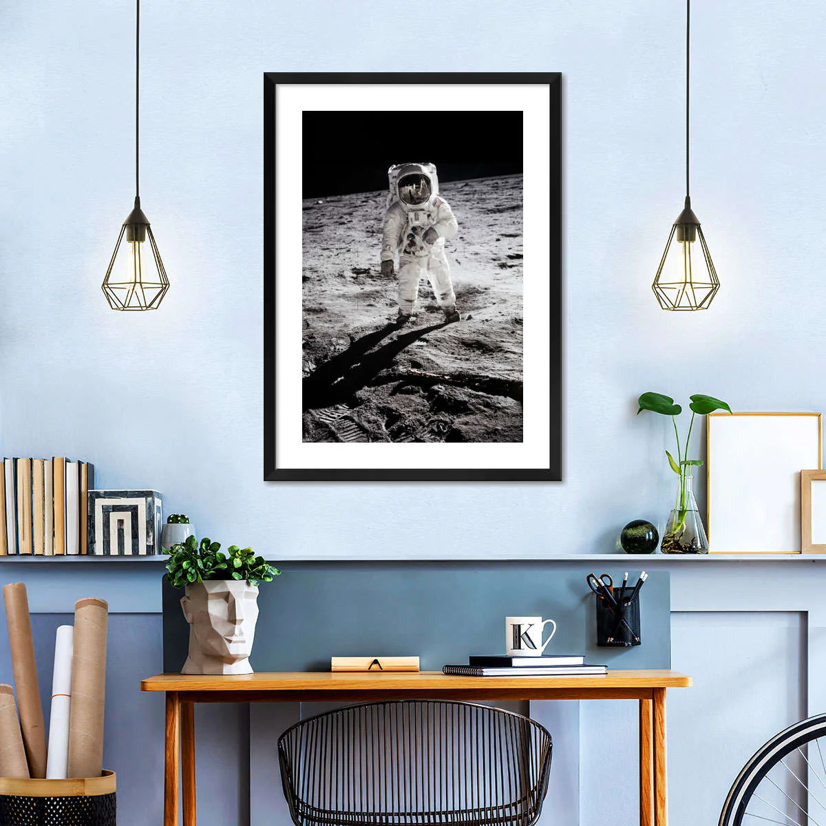 A Man On The Moon Wall Art - Image 5