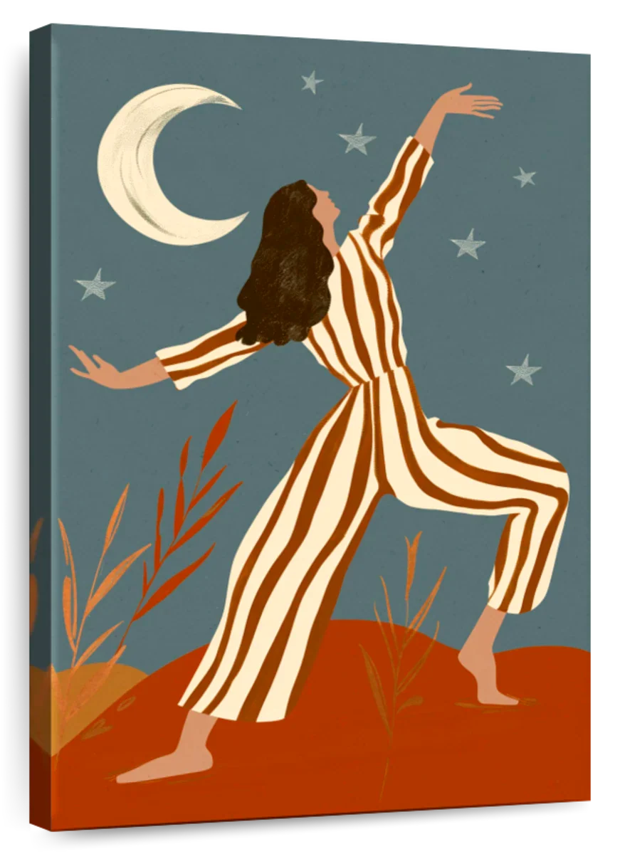 A Moonlit Dance Wall Art - Image 2