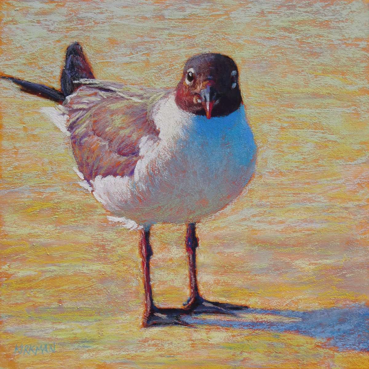 A Single Gull Wall Art - Image 2