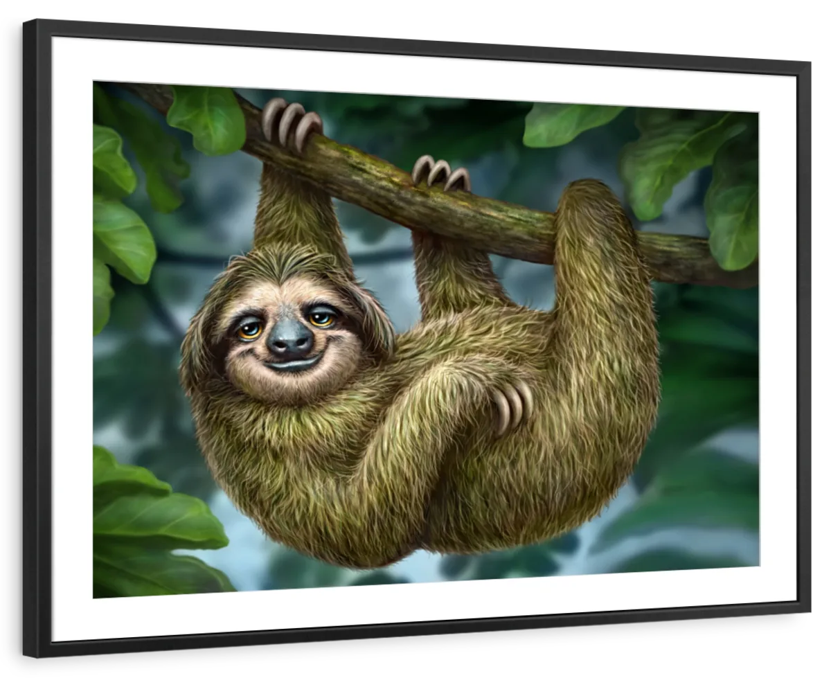 A Sloth Wall Art - Image 6