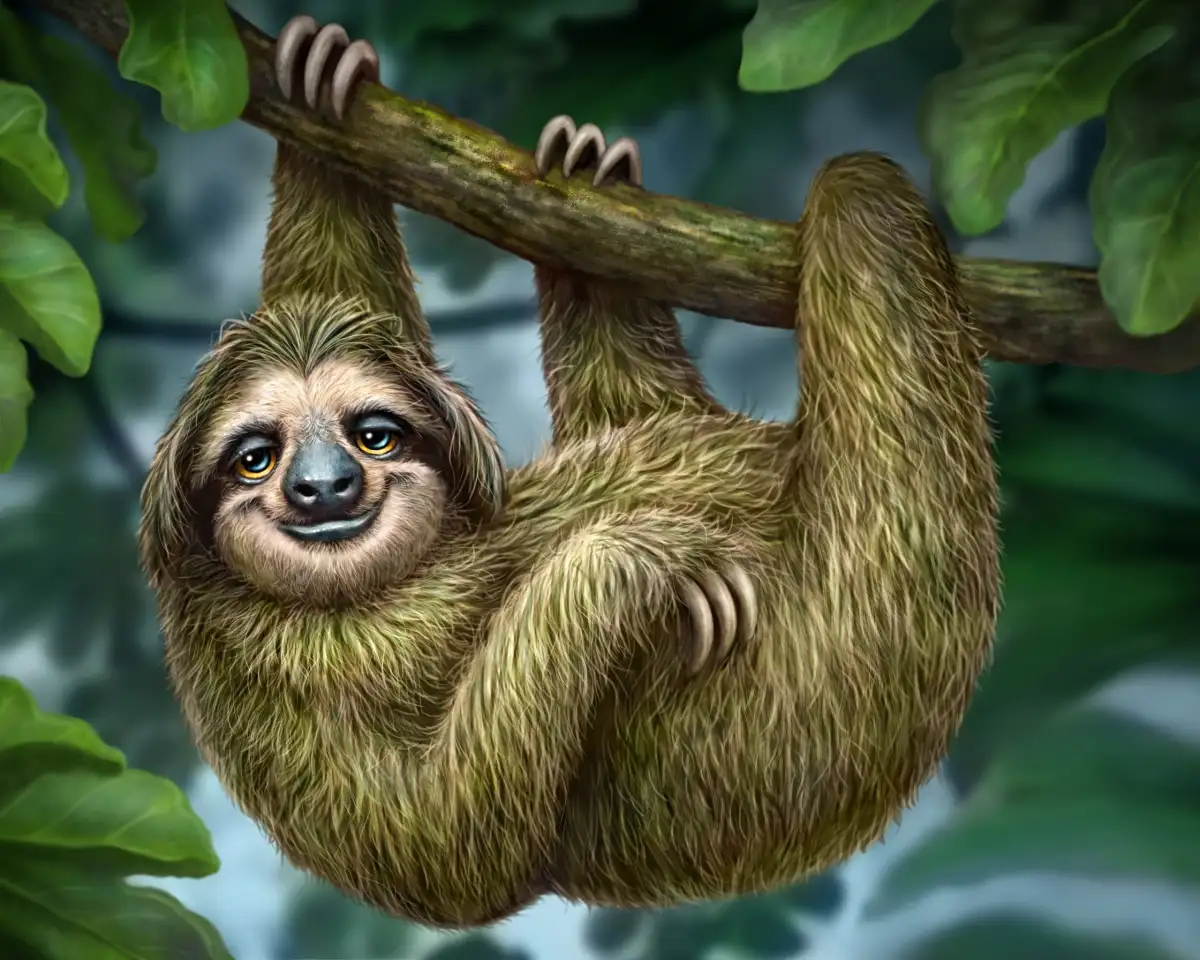 A Sloth Wall Art - Image 8