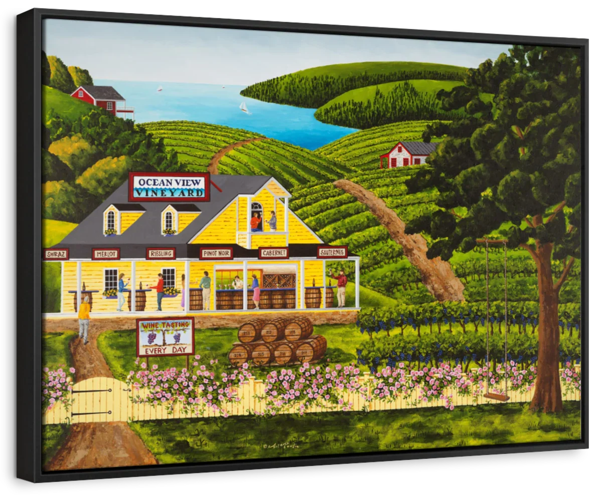 A Vineyard Visit Wall Art - Image 6