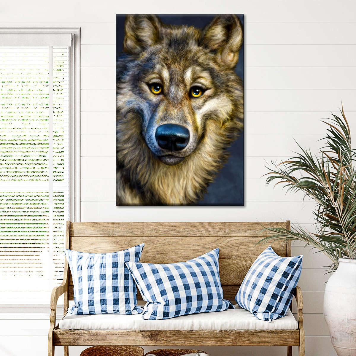 A Wolf Wall Art - Image 2
