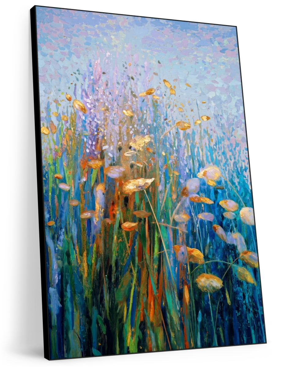 Abstract Flower Field Wall Art - Image 11