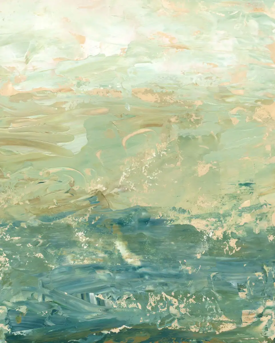 Abstract Ocean Horizon Wall Art - Image 8