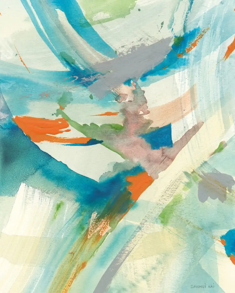 Abstract Spontaneous II Wall Art - Image 9
