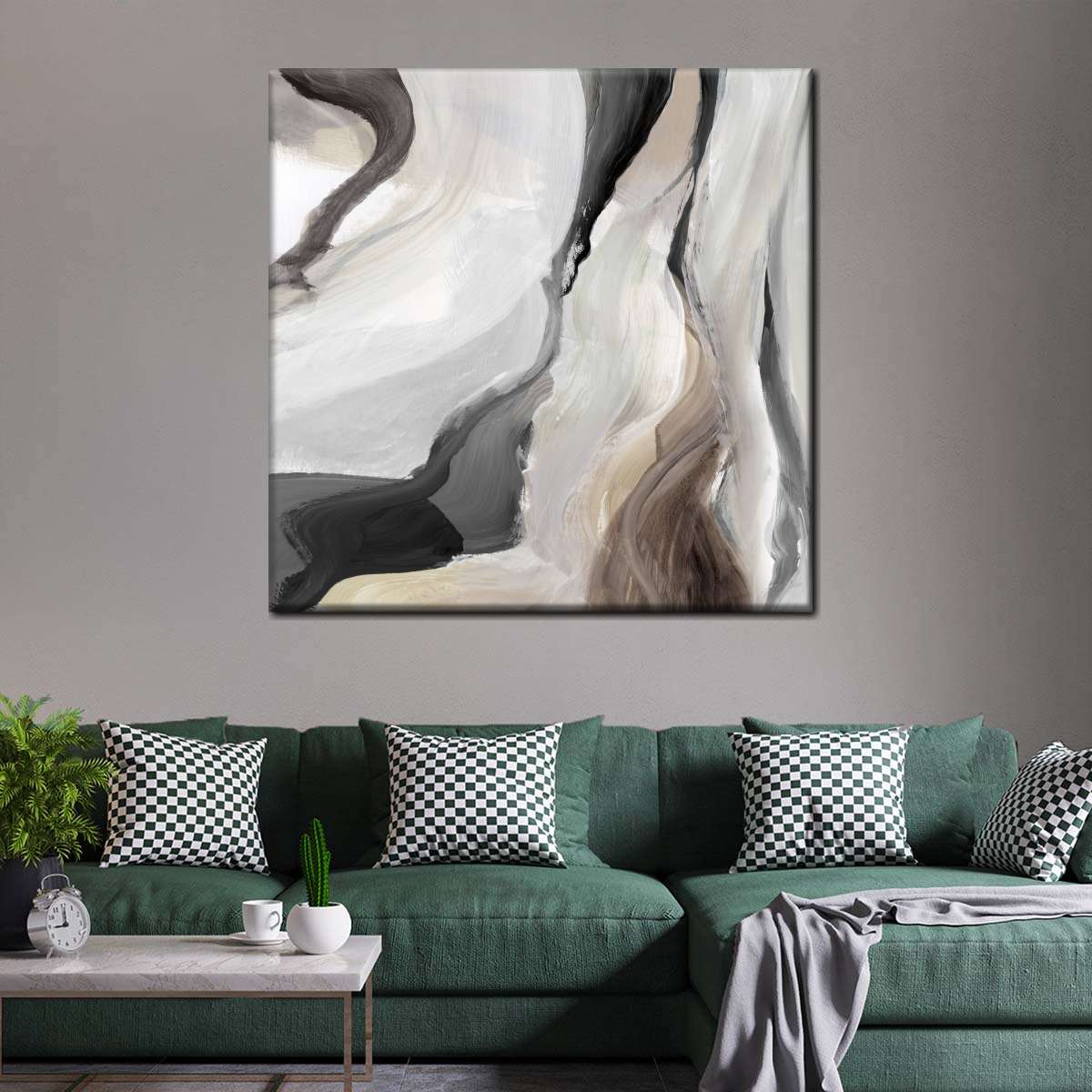 Abstract Stream Wall Art - Image 3
