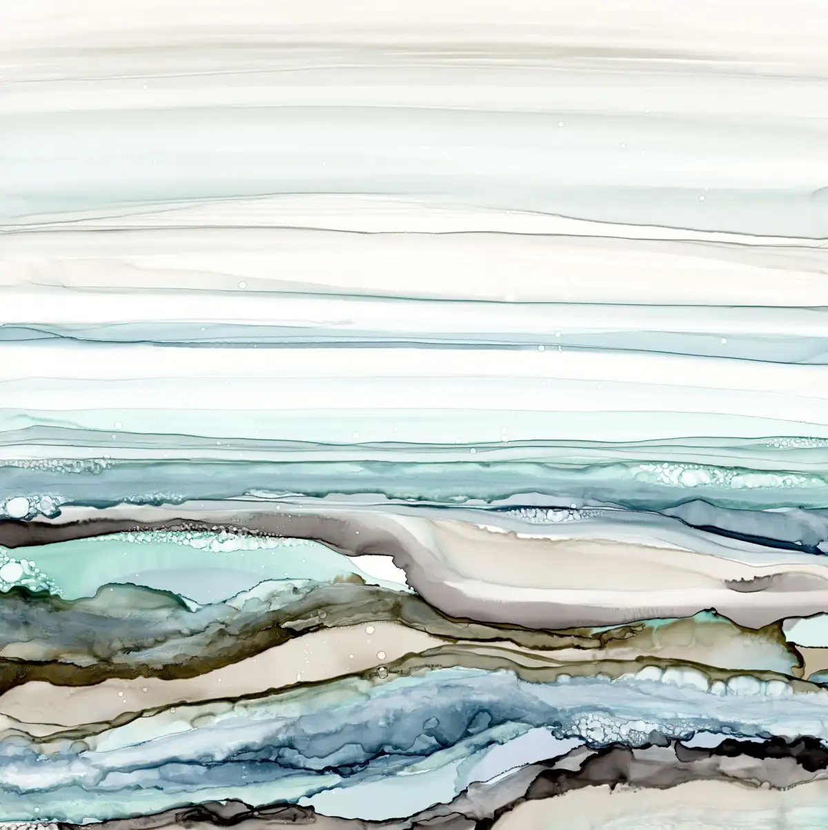 Abstracted Surf No. 4 Wall Art - Image 9