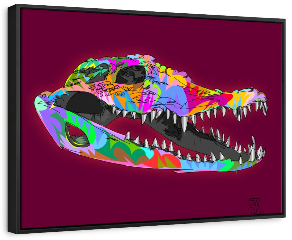 Alligator Skull Wall Art - Image 15