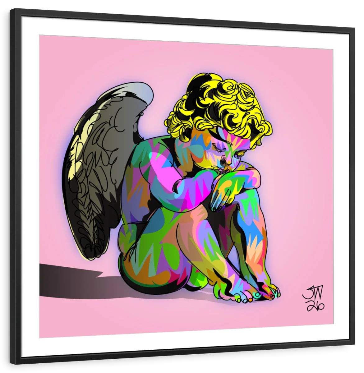 Angel Sleeping Wall Art - Image 10
