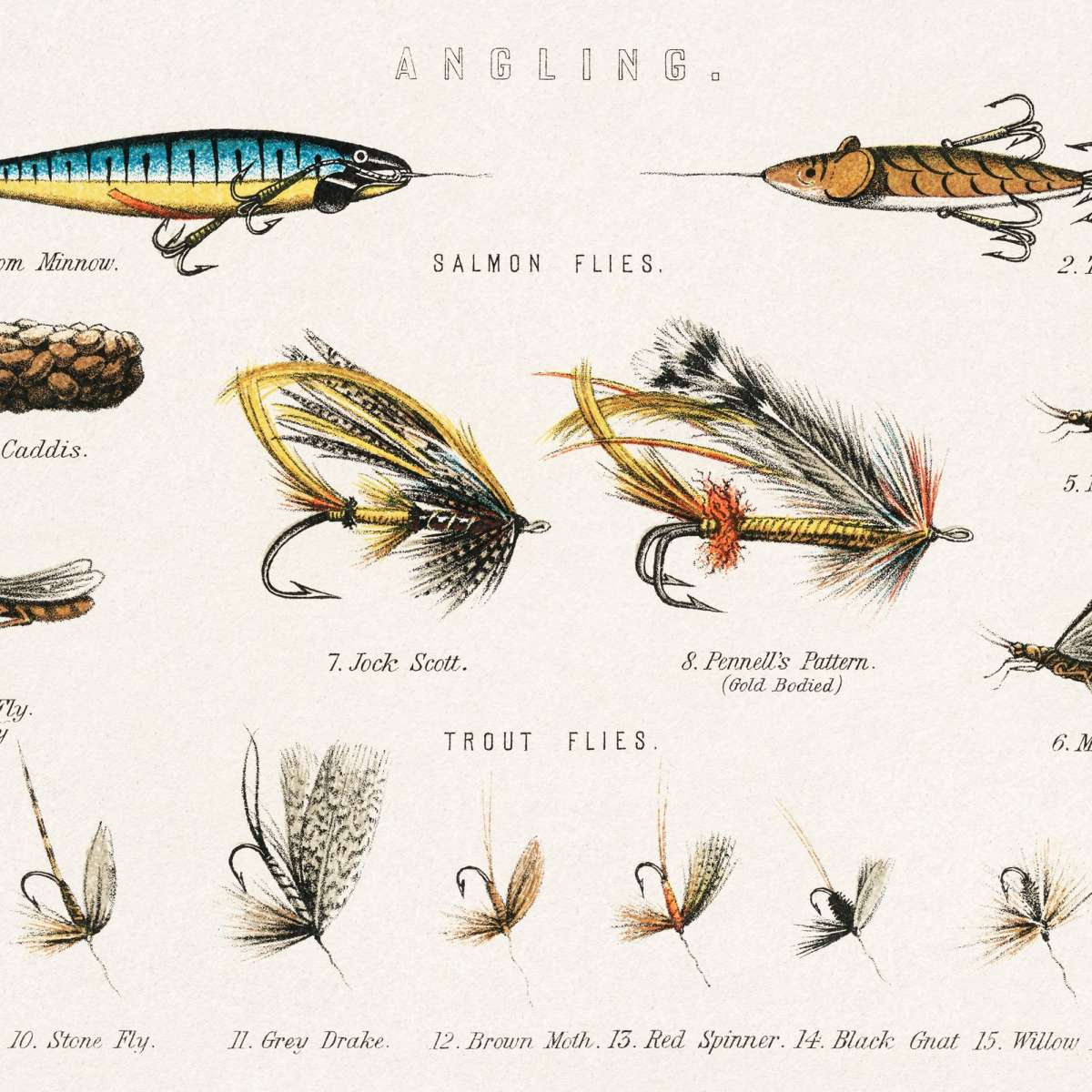 Angling Baits Wall Art - Image 22