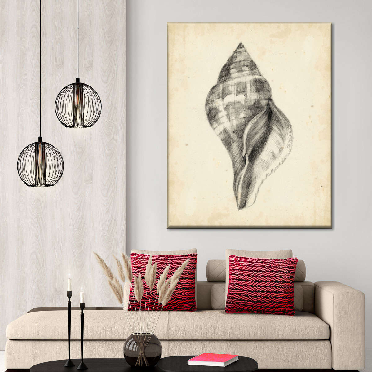 Antique Shell Study V Wall Art - Image 3