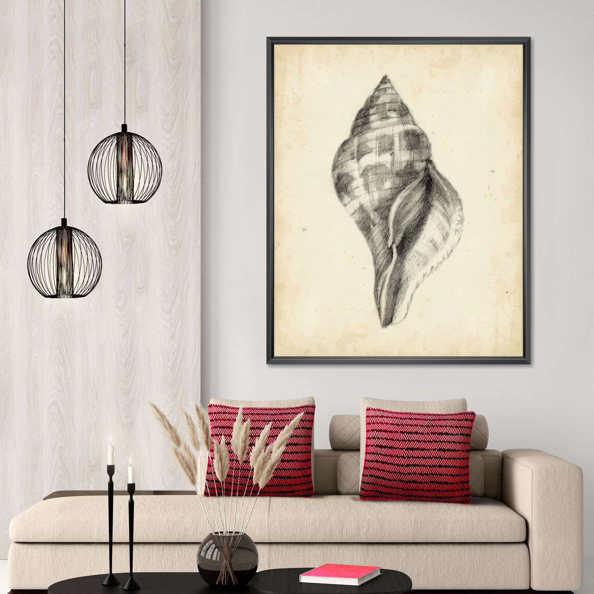 Antique Shell Study V Wall Art - Image 4