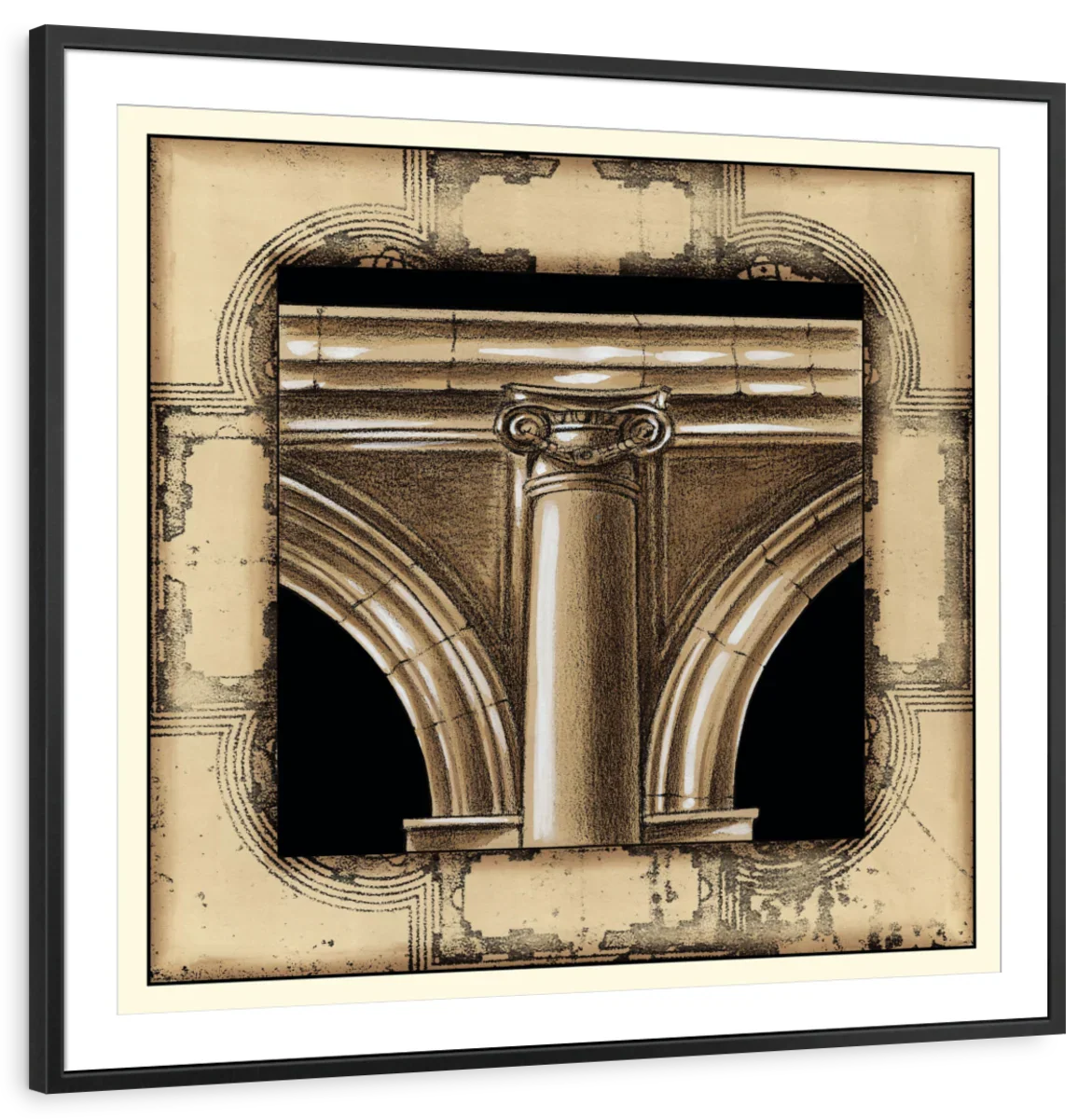 Architectural Schema IV Wall Art - Image 10