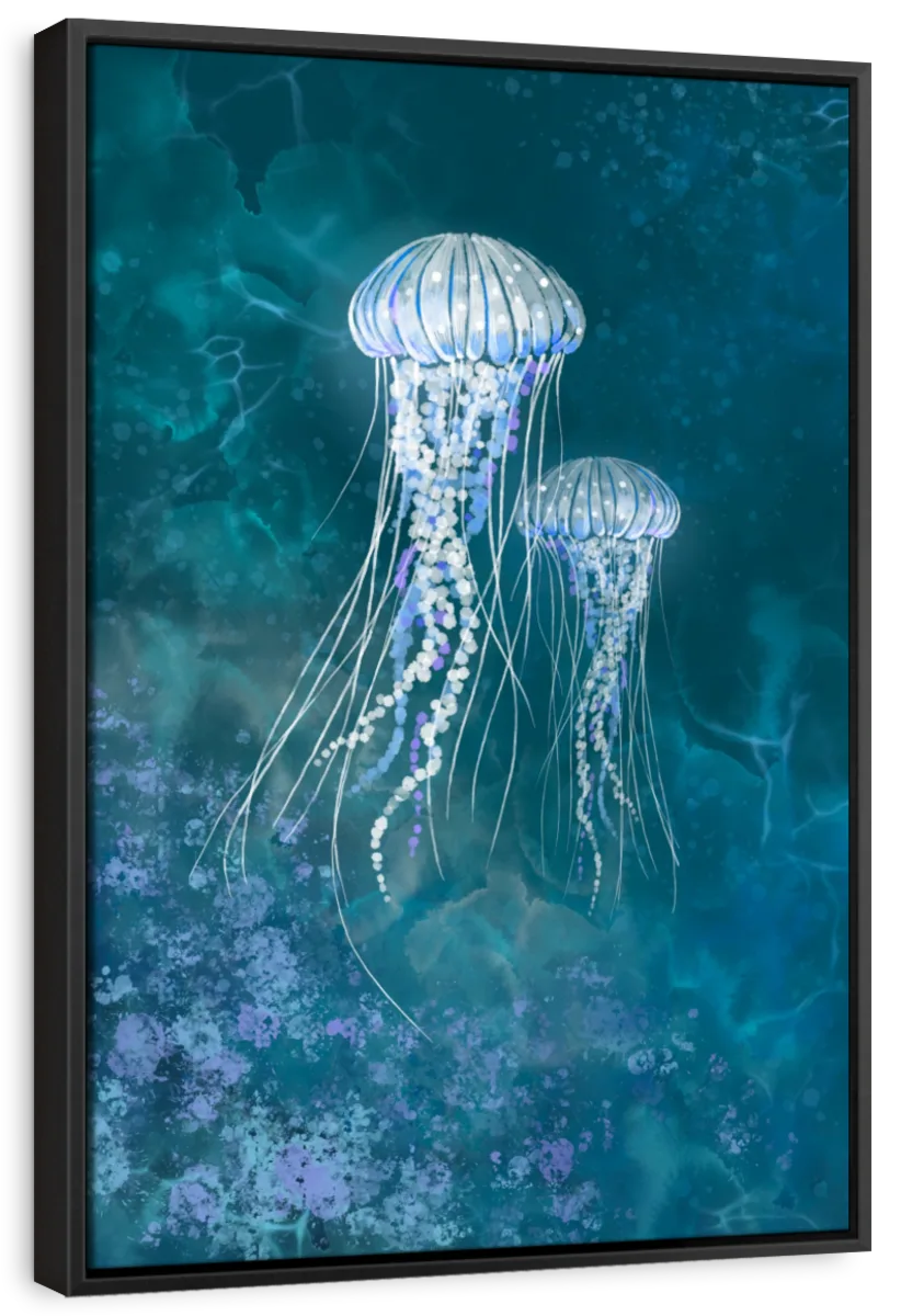 Ascending Jellies Wall Art - Image 6