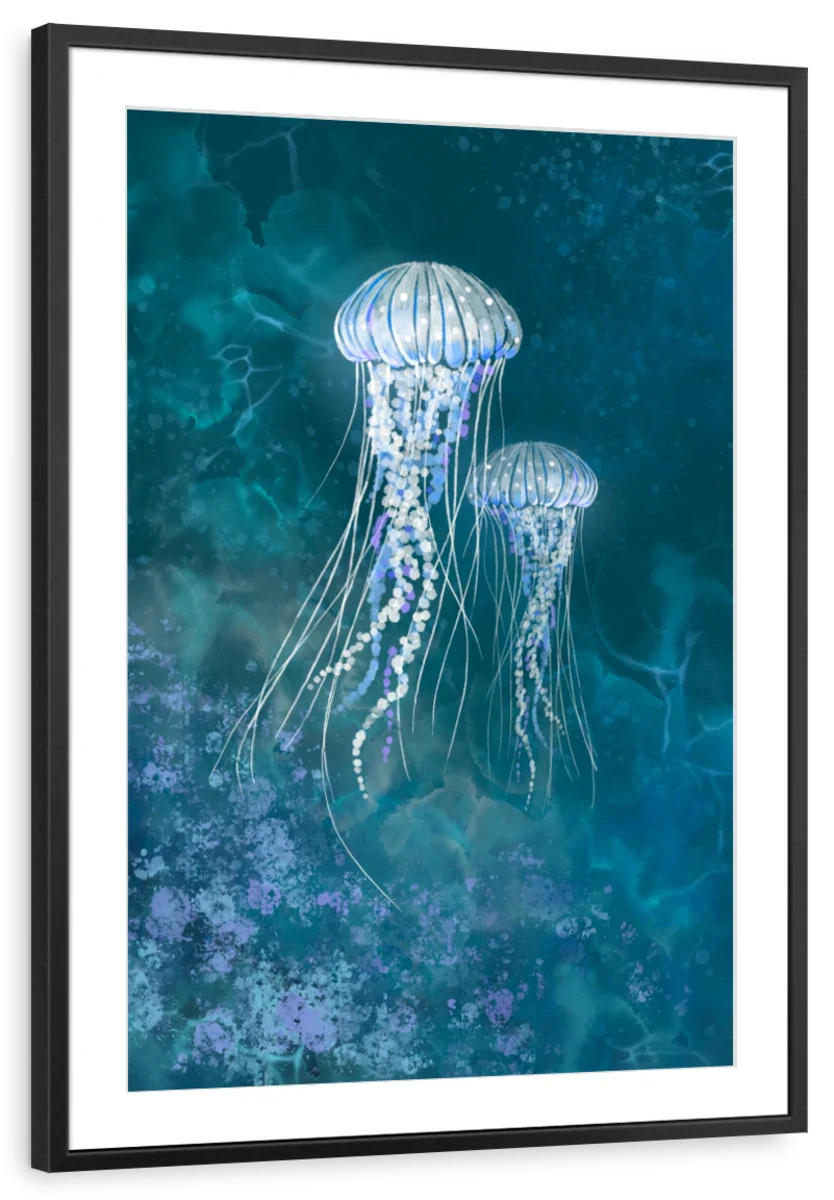 Ascending Jellies Wall Art - Image 7