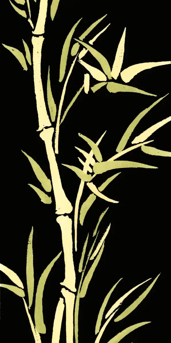 Asian Bamboo Panel II Wall Art - Image 11
