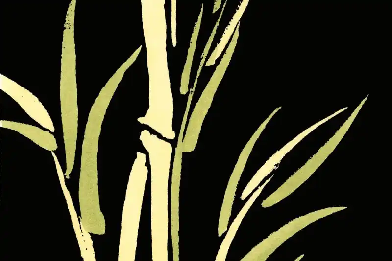 Asian Bamboo Panel II Wall Art - Image 14