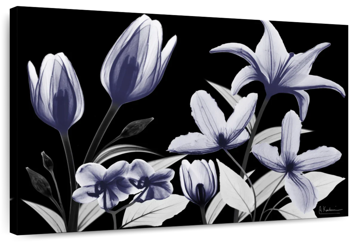 Automatic Dusk Bloom IV Wall Art