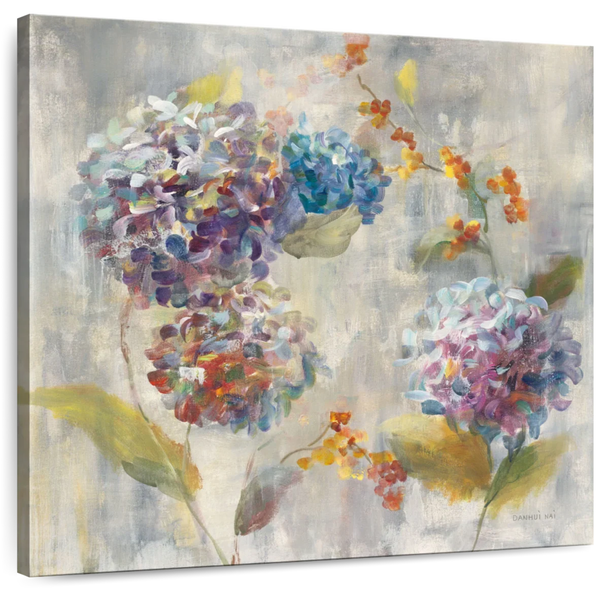 Autumn Hydrangea II Wall Art