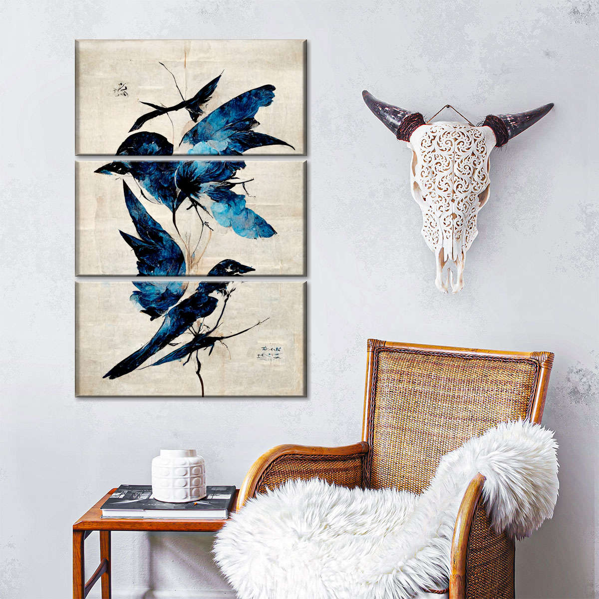 Azure Flight Wall Art - Image 6