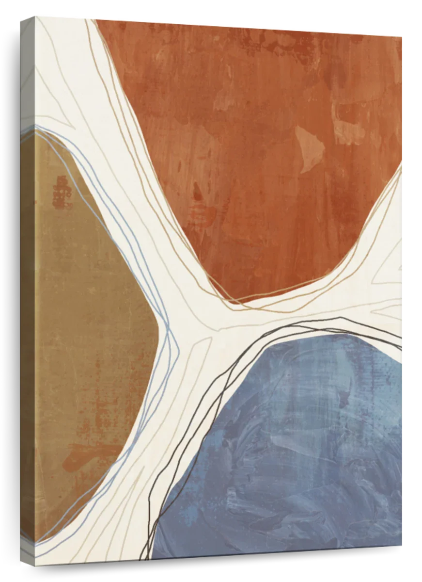 Baby Blue Abstract No. 3 Wall Art