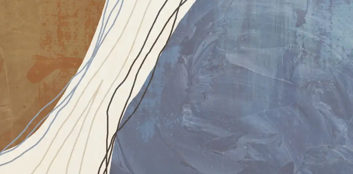 Baby Blue Abstract No. 3 Wall Art - Image 15