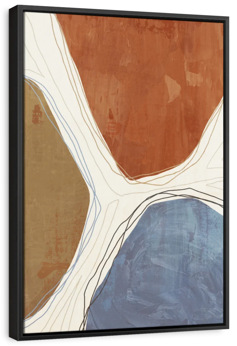 Baby Blue Abstract No. 3 Wall Art - Image 8