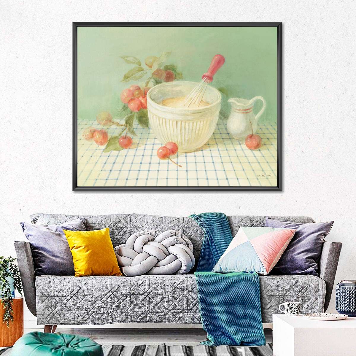 Baking with Cherries Wall Art - Image 4