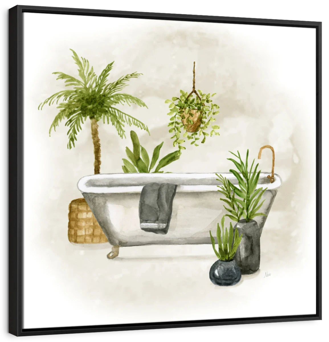 Bath Greenery I Wall Art - Image 9
