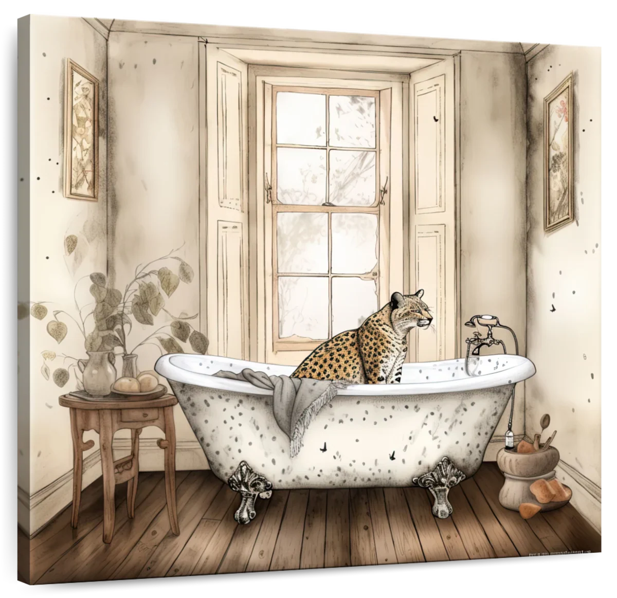 Bathtime No. 13 Wall Art