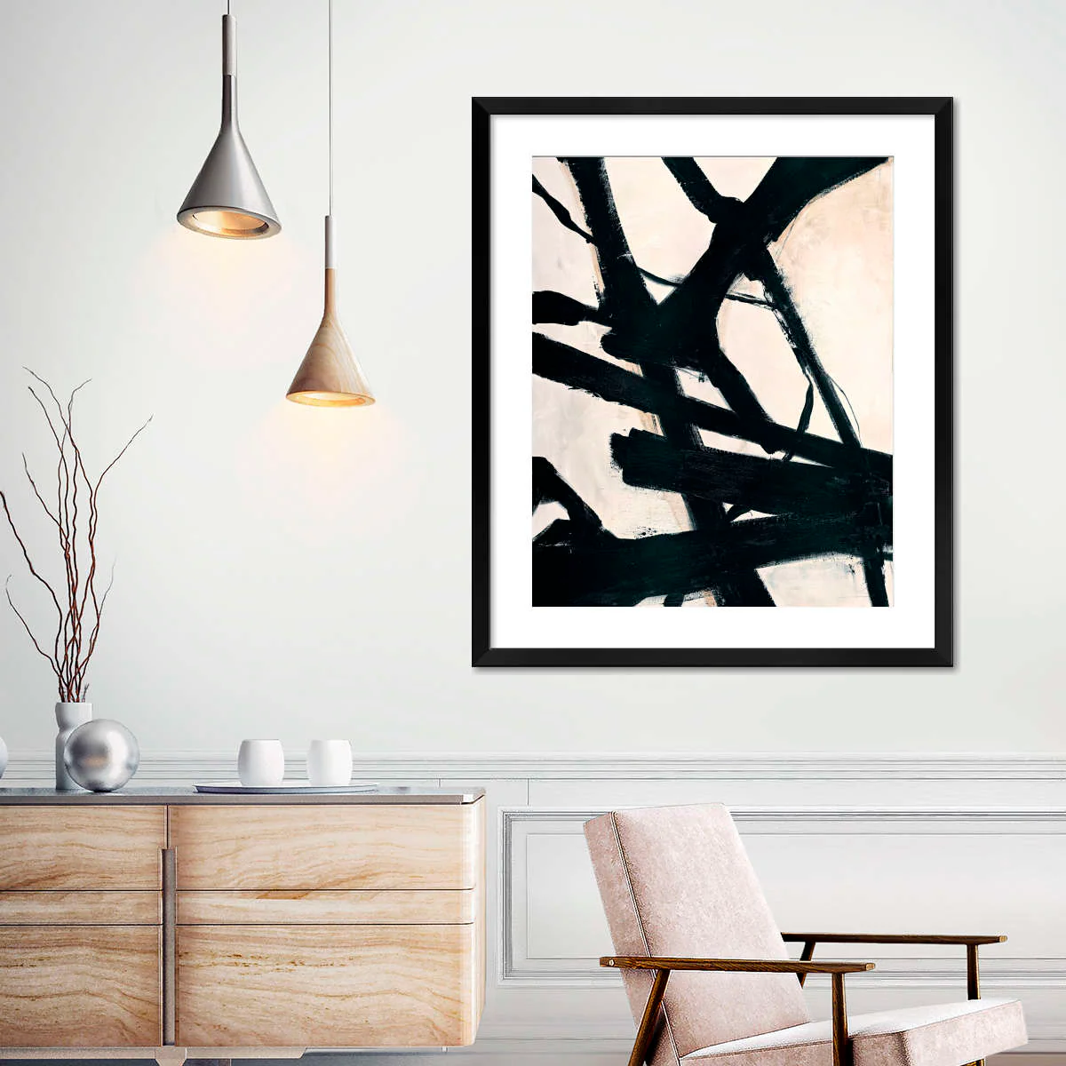 Behind Black Wall Art - Image 5