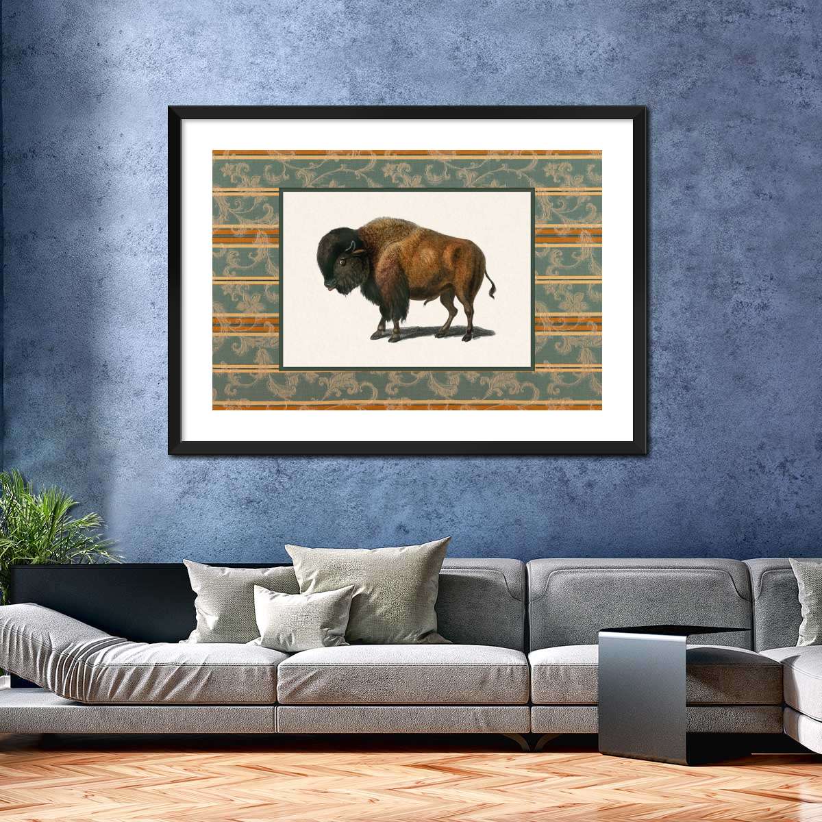 Bison Reinterpreted Wall Art - Image 6