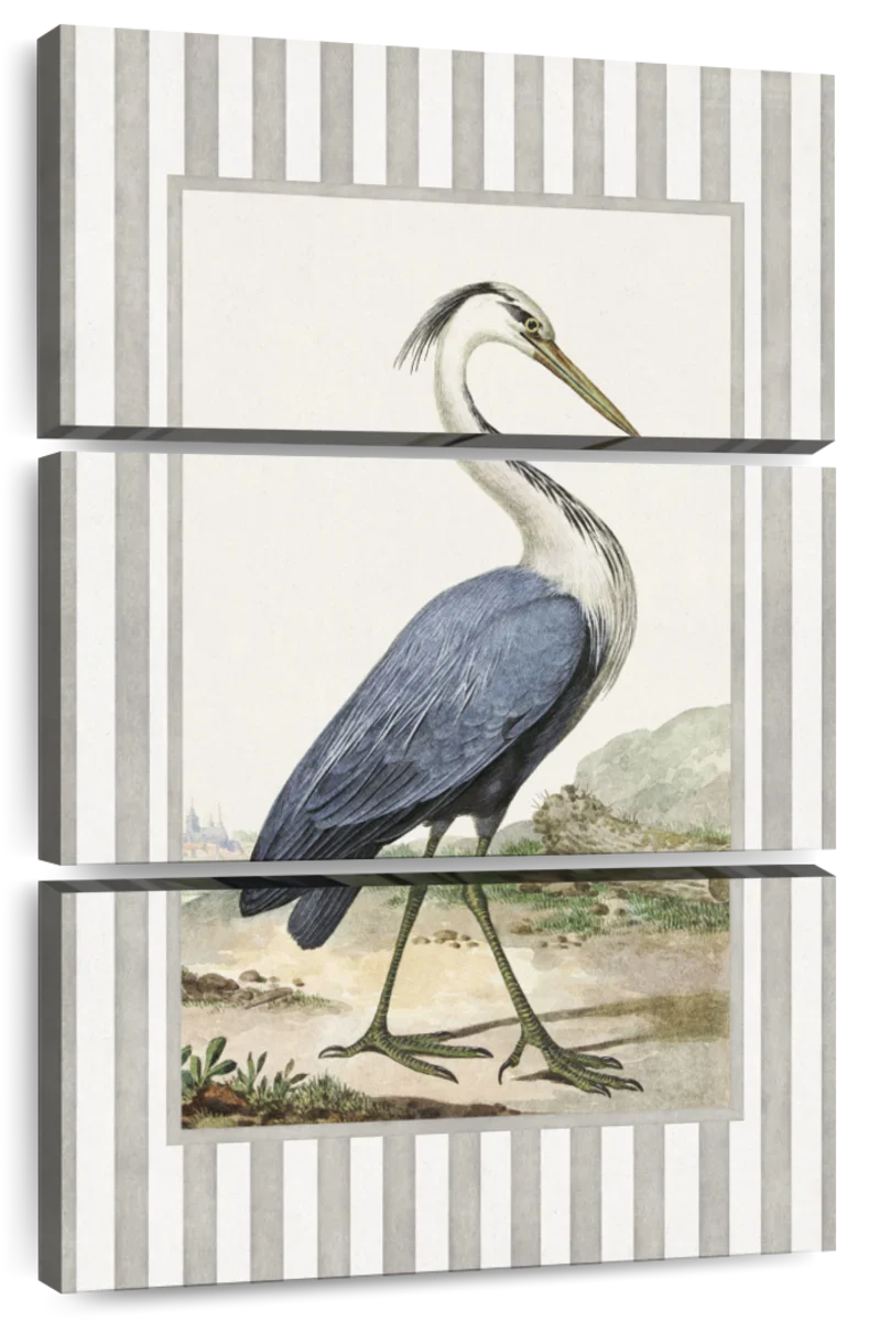 Blauwe Reiger Reinterpreted Wall Art - Image 8