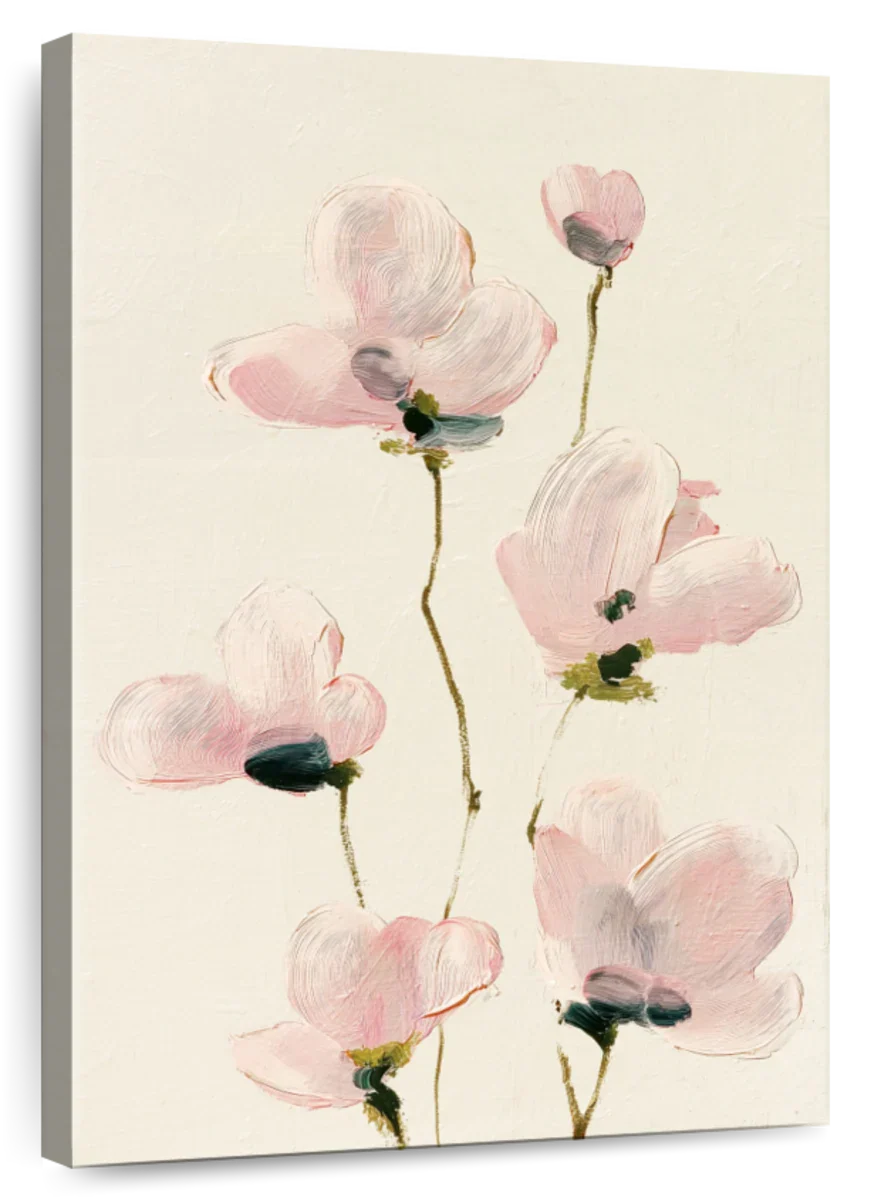 Blooming In Blush Wall Art