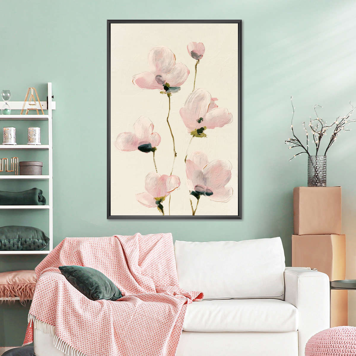 Blooming In Blush Wall Art - Image 4