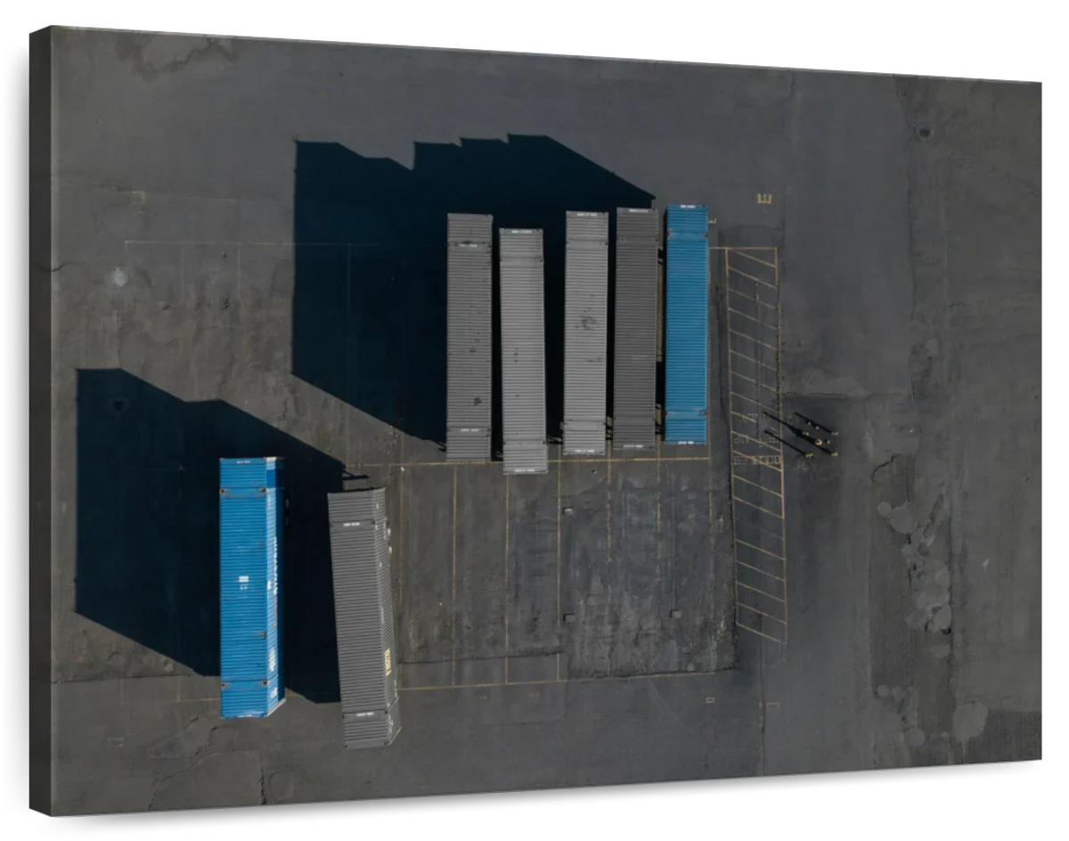 Blue Boxes No. 1 Wall Art