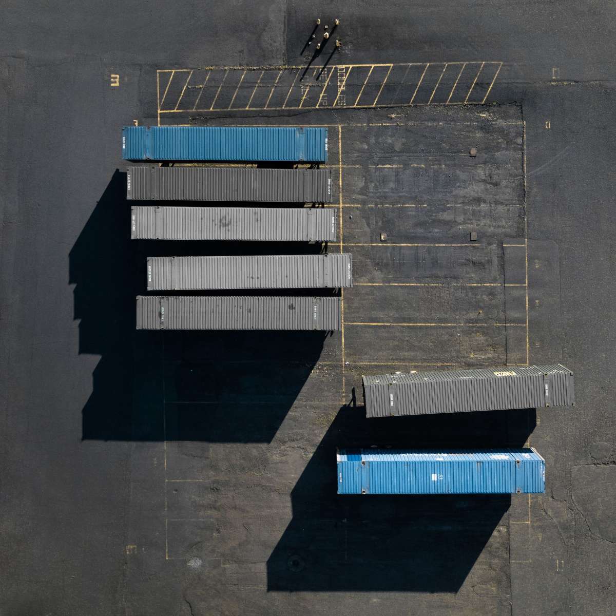 Blue Boxes No. 2 Wall Art - Image 2