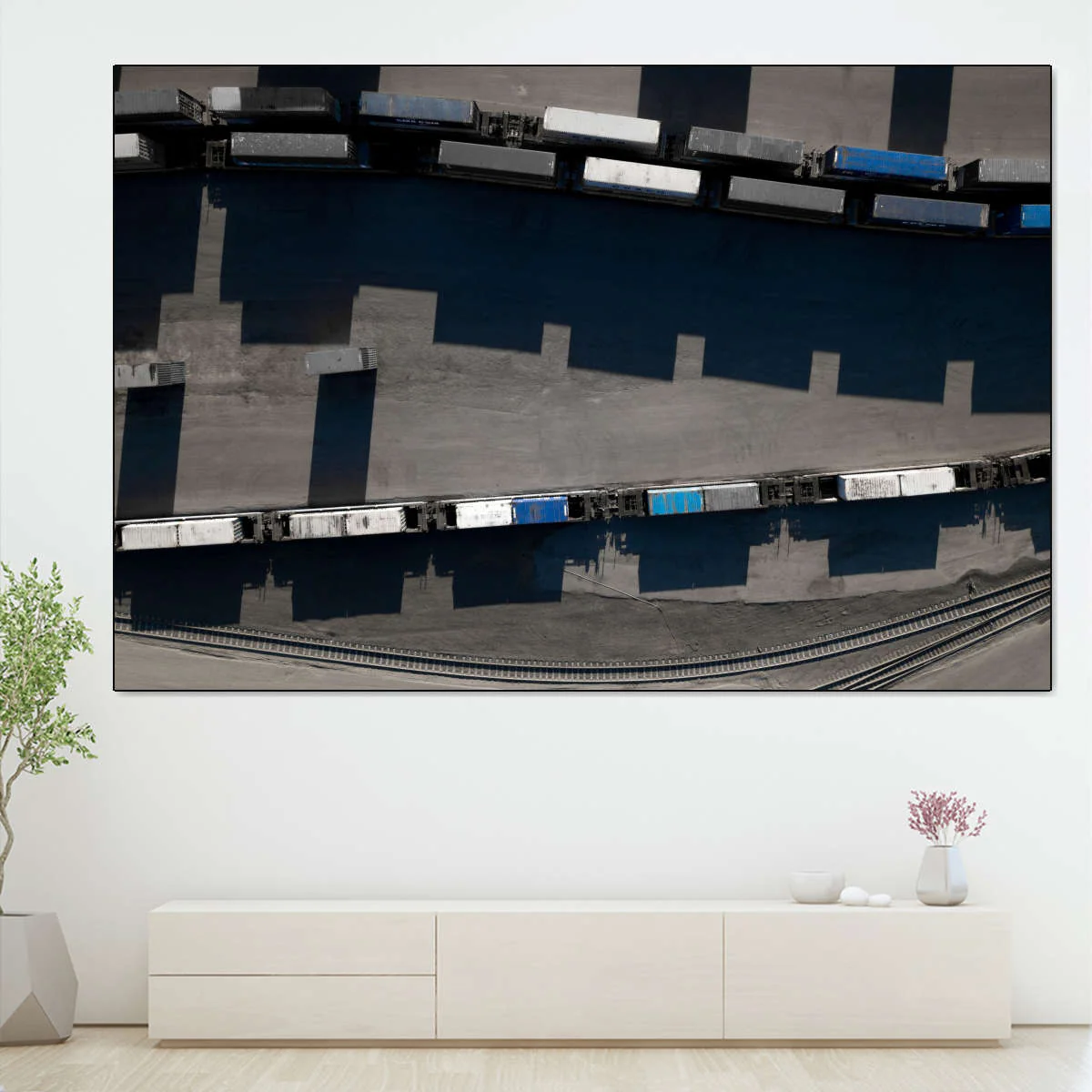 Blue Boxes No. 9 Wall Art - Image 9