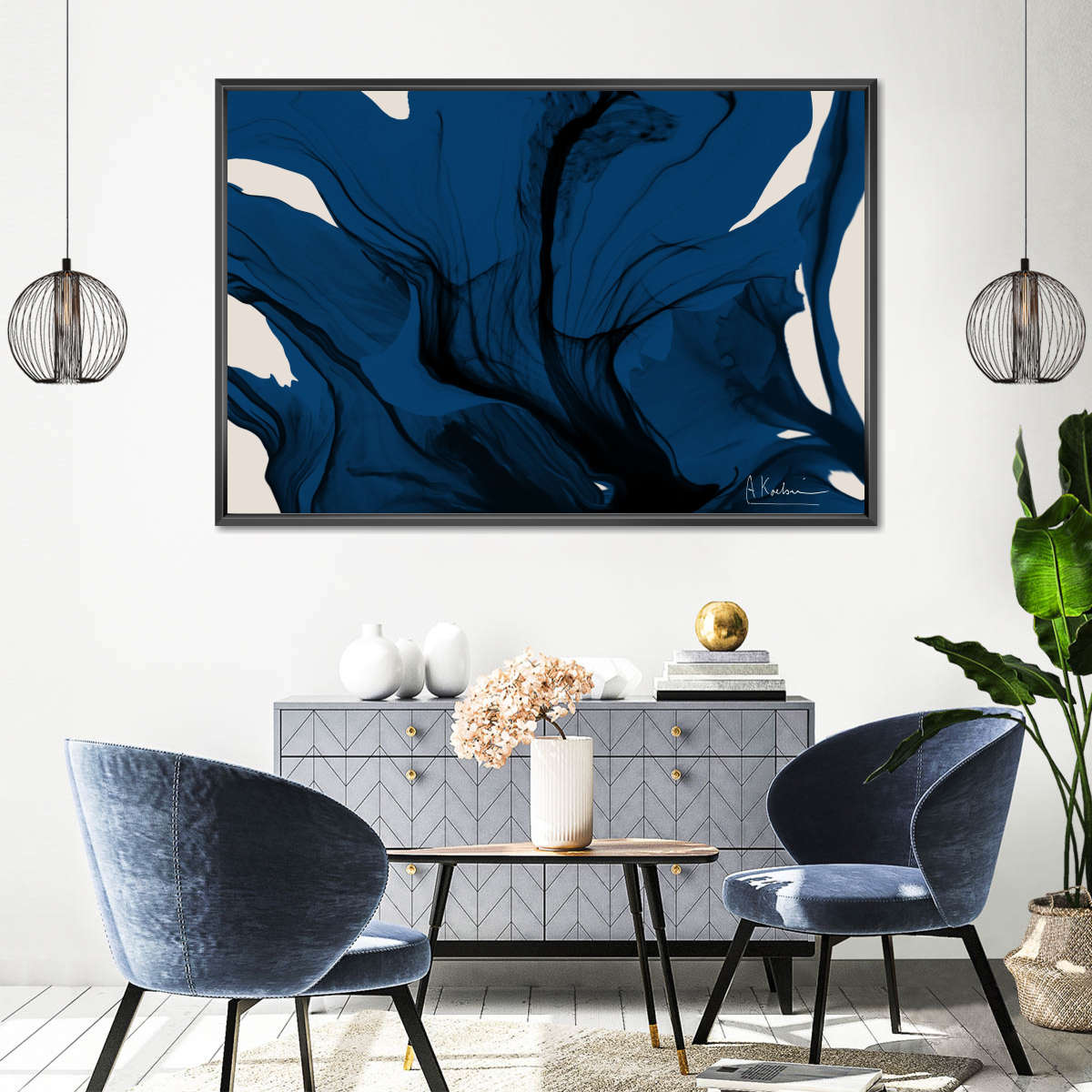 Blue Expression I Wall Art - Image 6