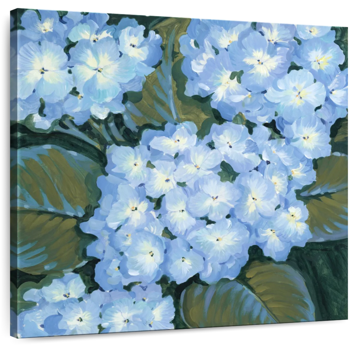 Blue Hydrangeas I Wall Art - Image 2