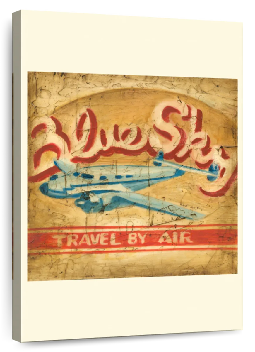Blue Sky Travel Wall Art